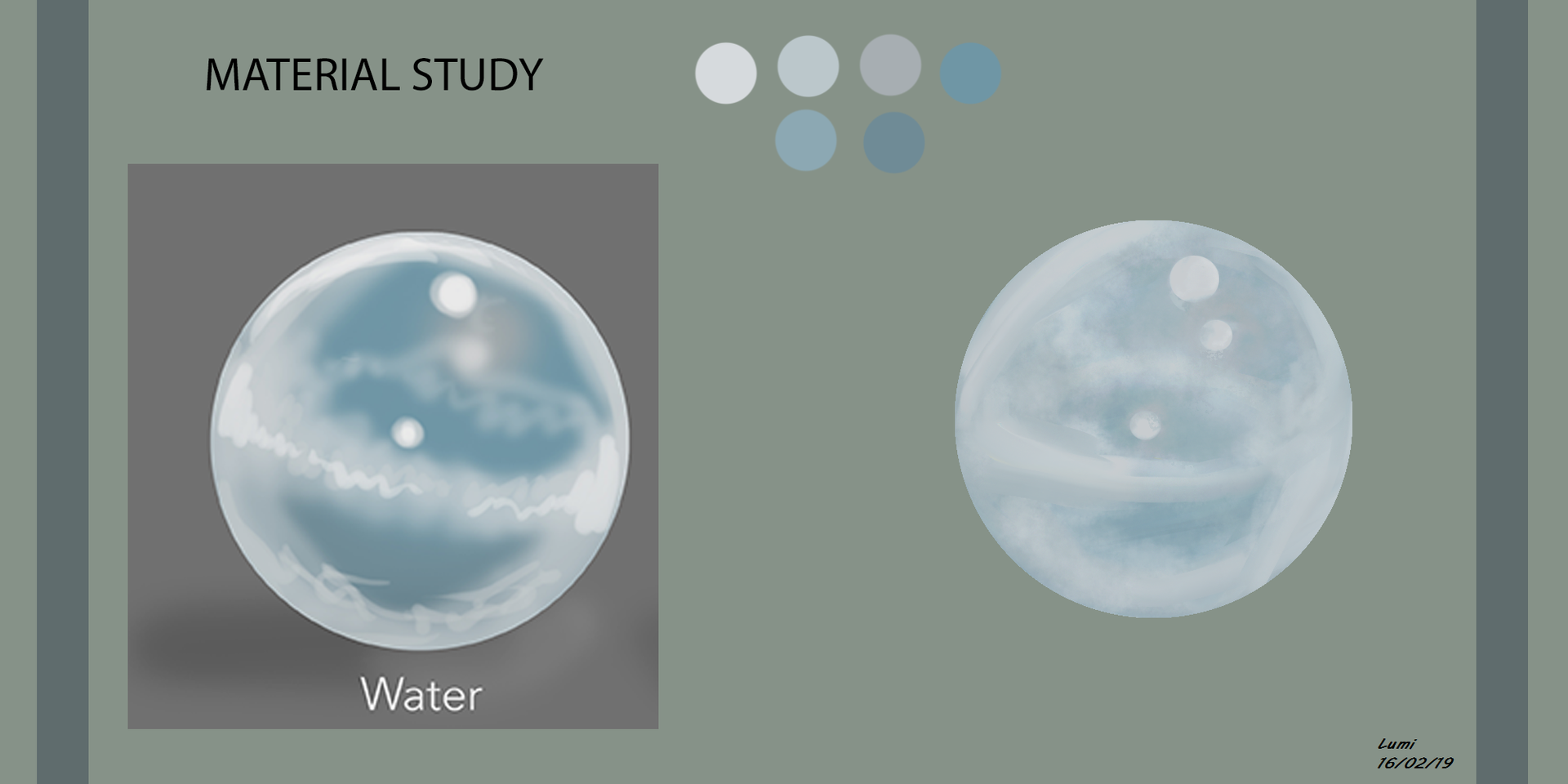 Material Study - Water #1 par Lum'llu