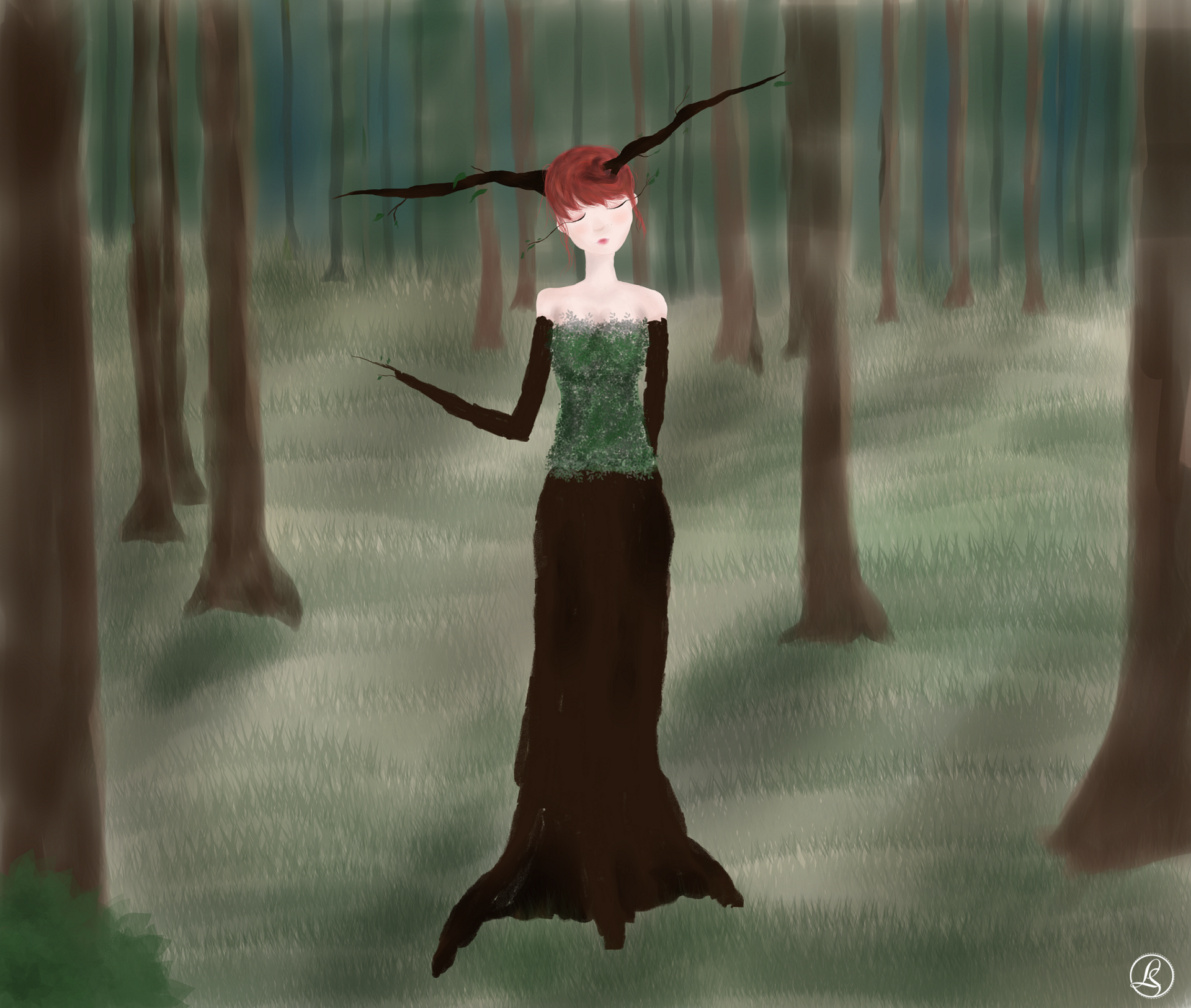 forest colo girl pitit par Lilou
