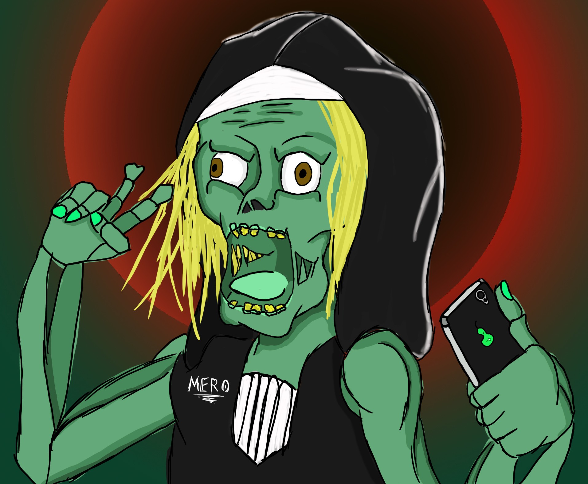 zombie par MeroDry
