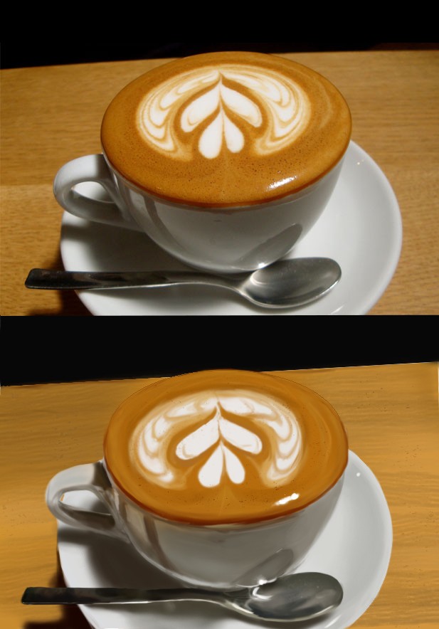art latte étude par Terra