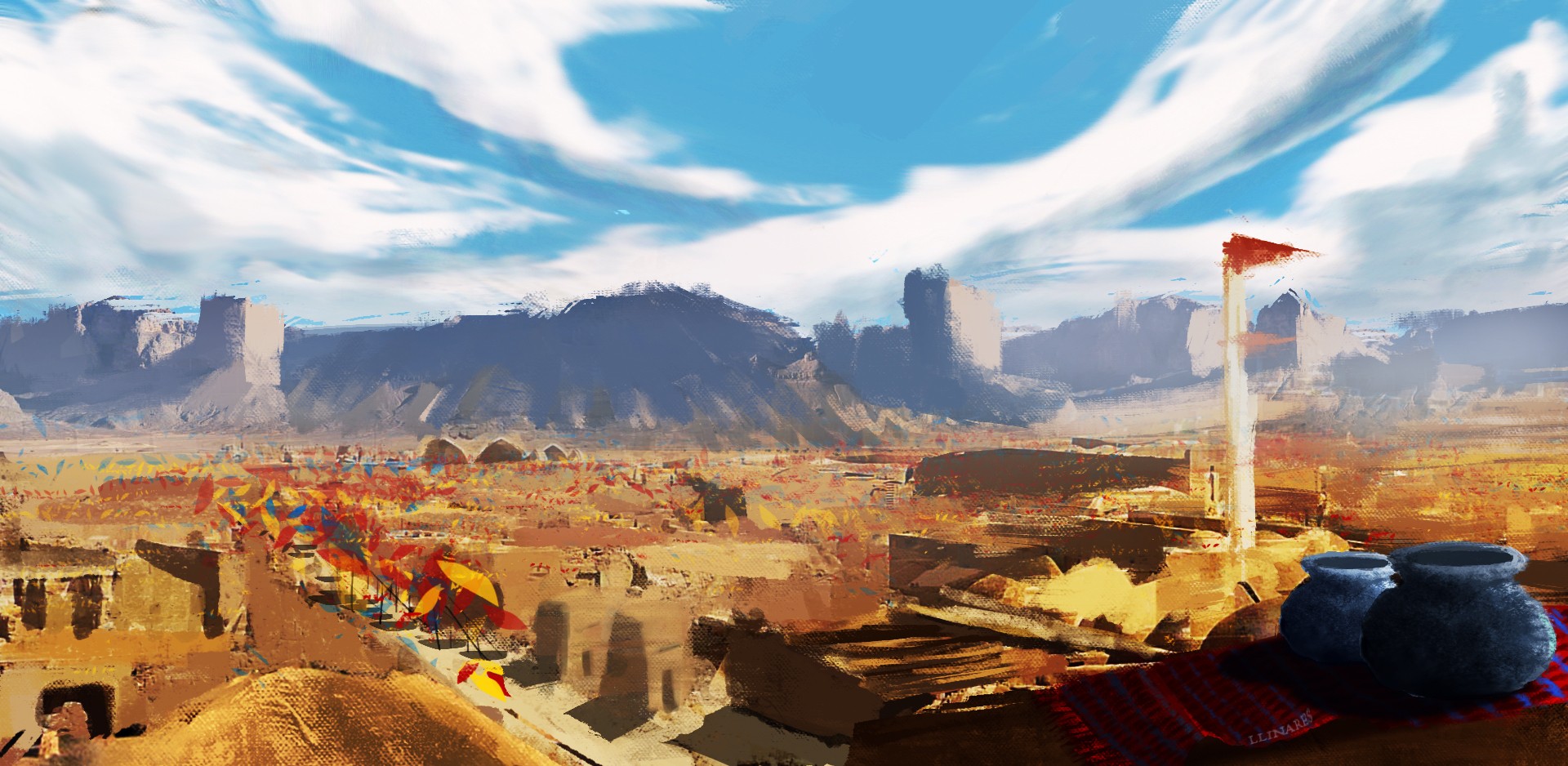 citadelle du désert2 par Marmoth