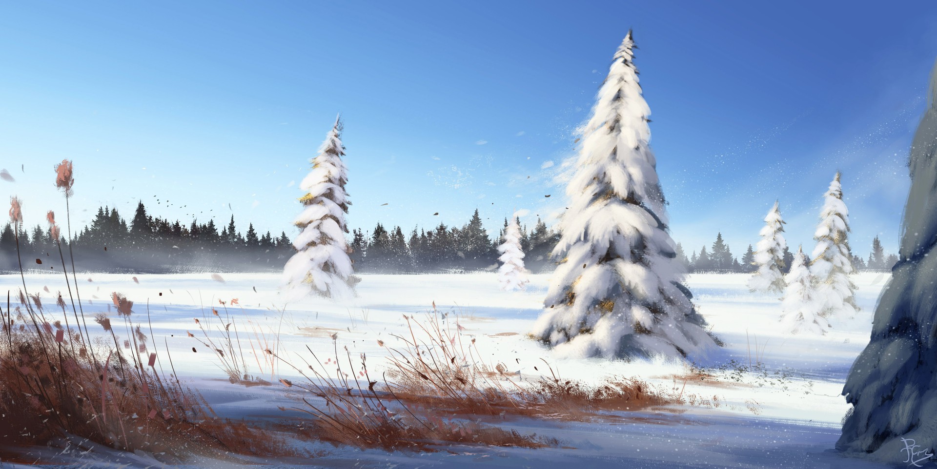 LAND_SNOW_2 par Romain Cauquil