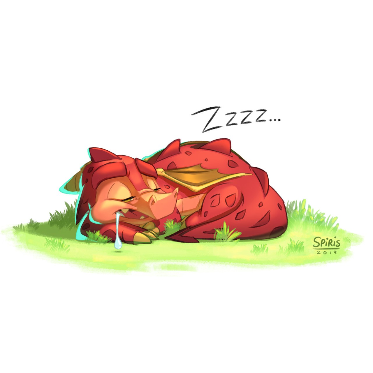 sleepy-dragon par Spiris