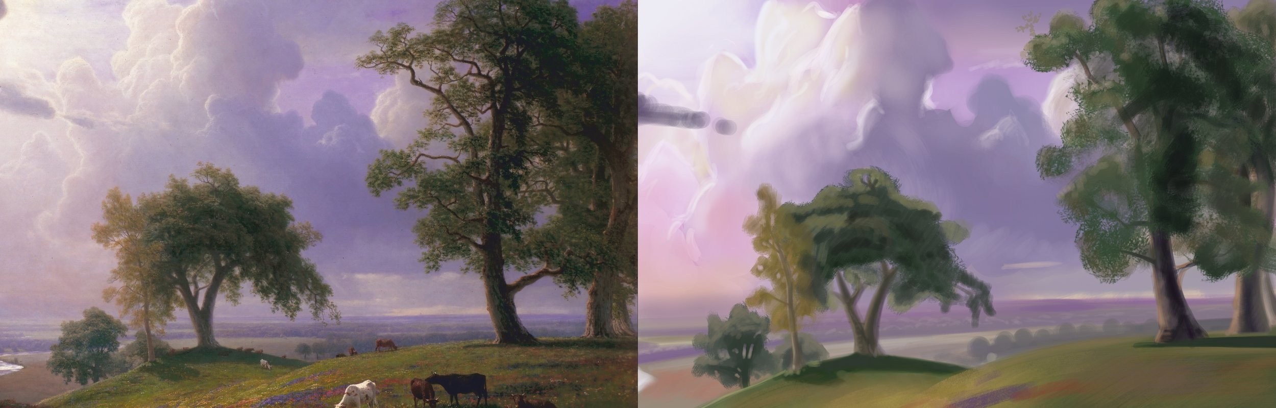 Albert_Bierstadt_-_California_Spring_-_study par DavB