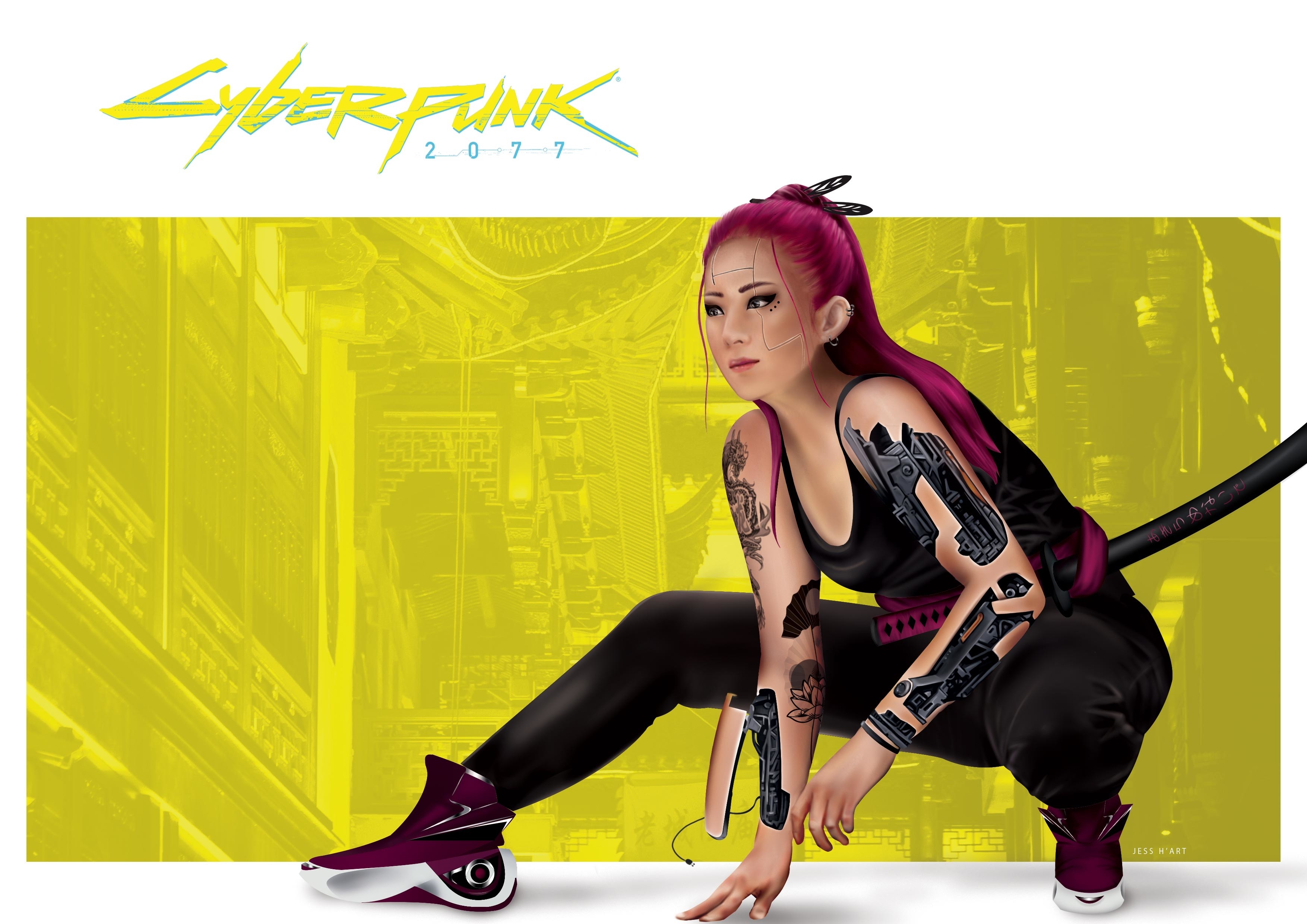 Cyberpunk - 名誉 par Callistya