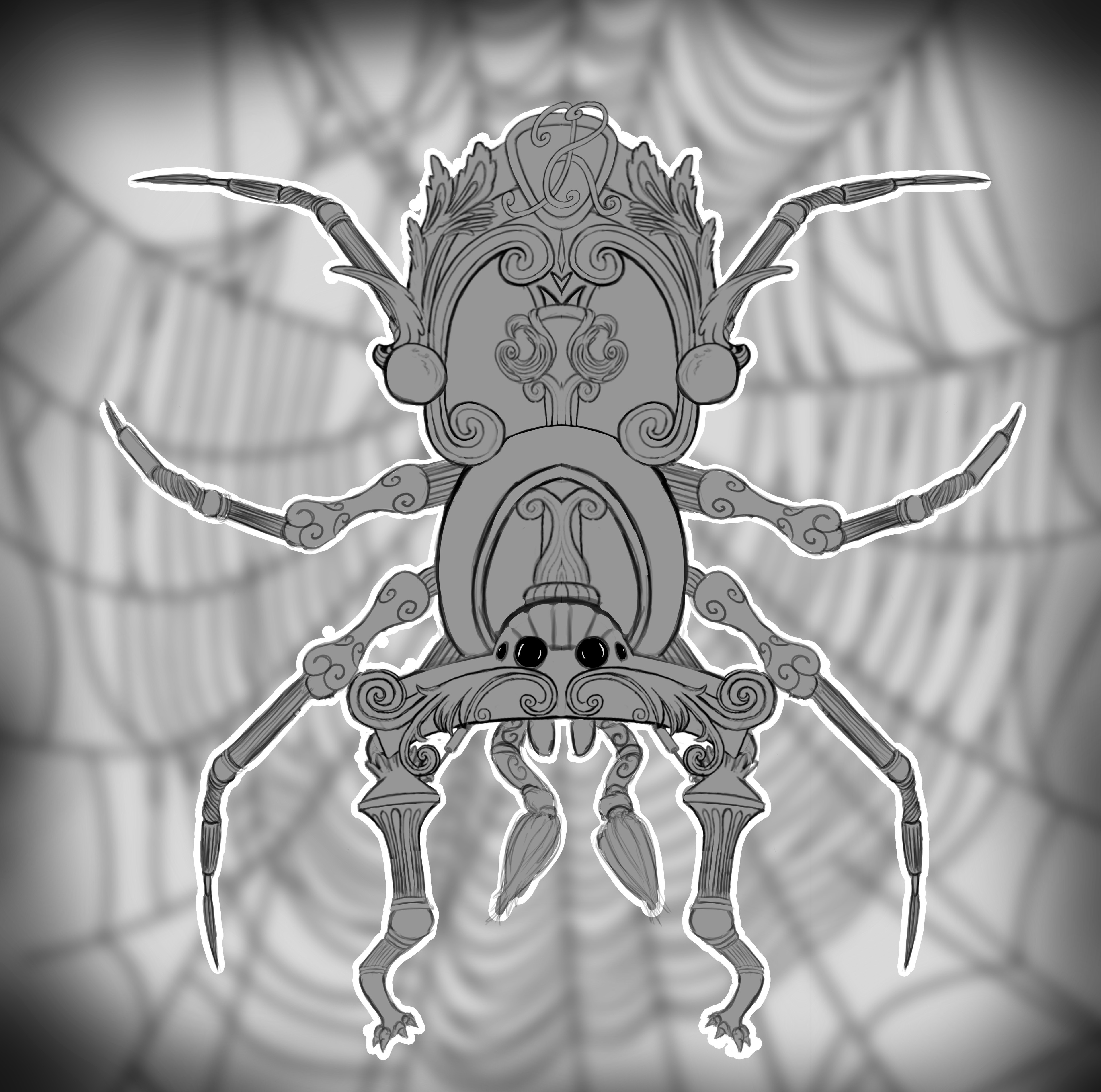 Concept chevalet / araignée par rey