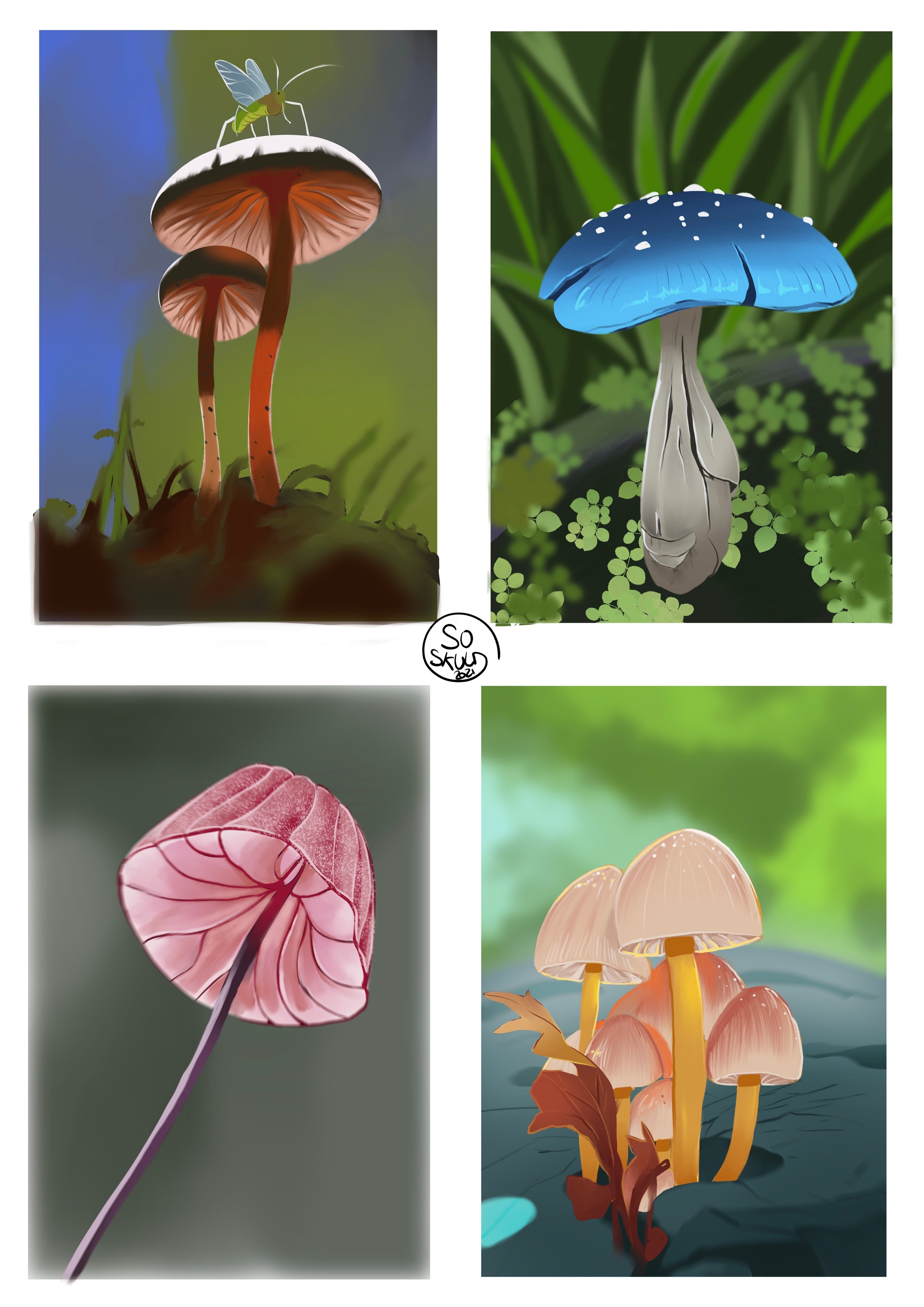 4 champignons par SoSkuld