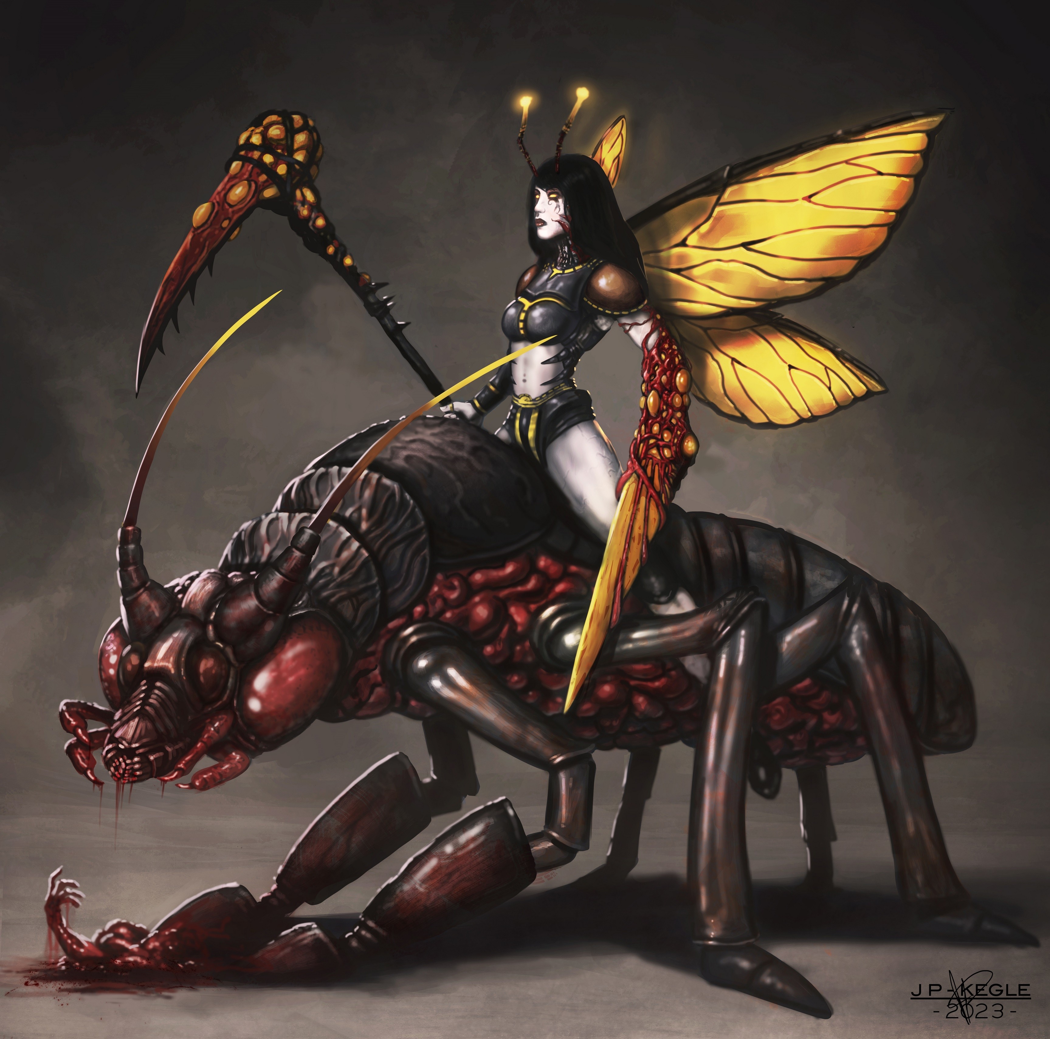 Insect Warrior par JP Kegle