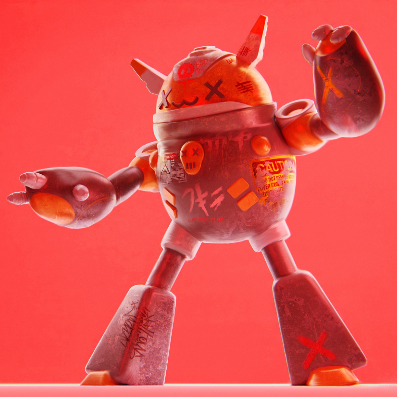 RED ROBOT ( CHAPITRE 1 ) par Morgan Marcadet