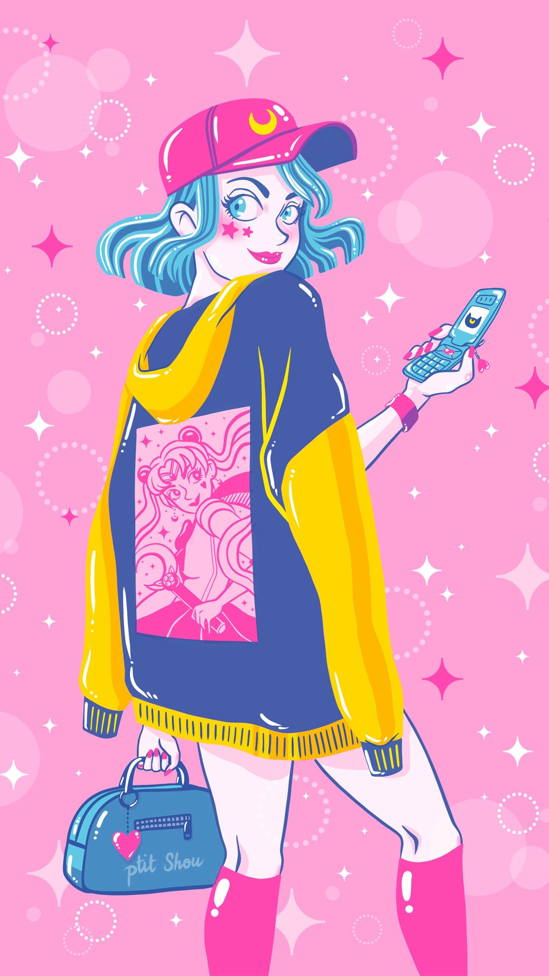 SailormoonFan-phone par ptitshou