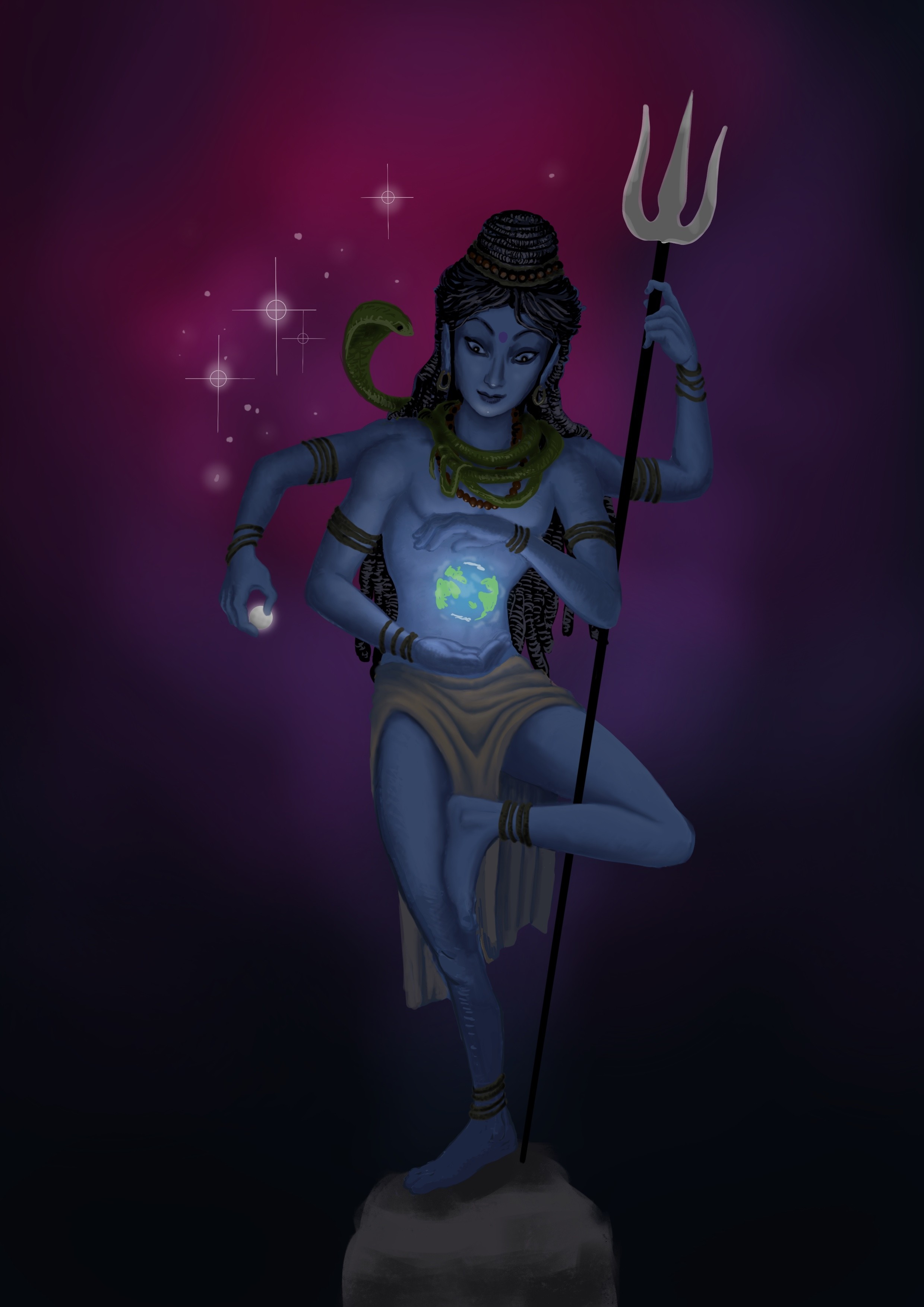 Vishnu par Deny