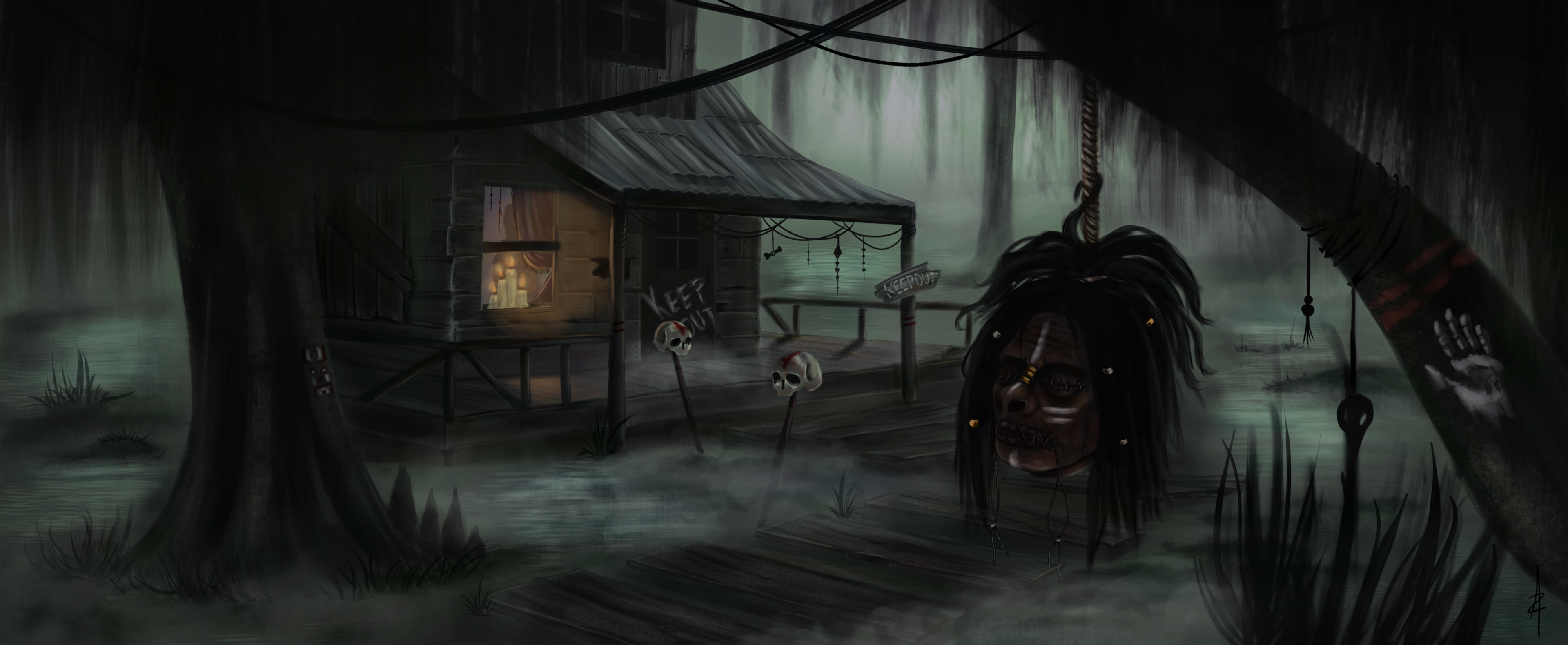 Voodoo Swamp Hutt par Azaelis